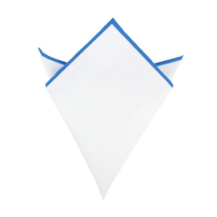 Classic Cotton Handkerchief Custom Logo Printed Jacquard 100% Cotton Pocket Square