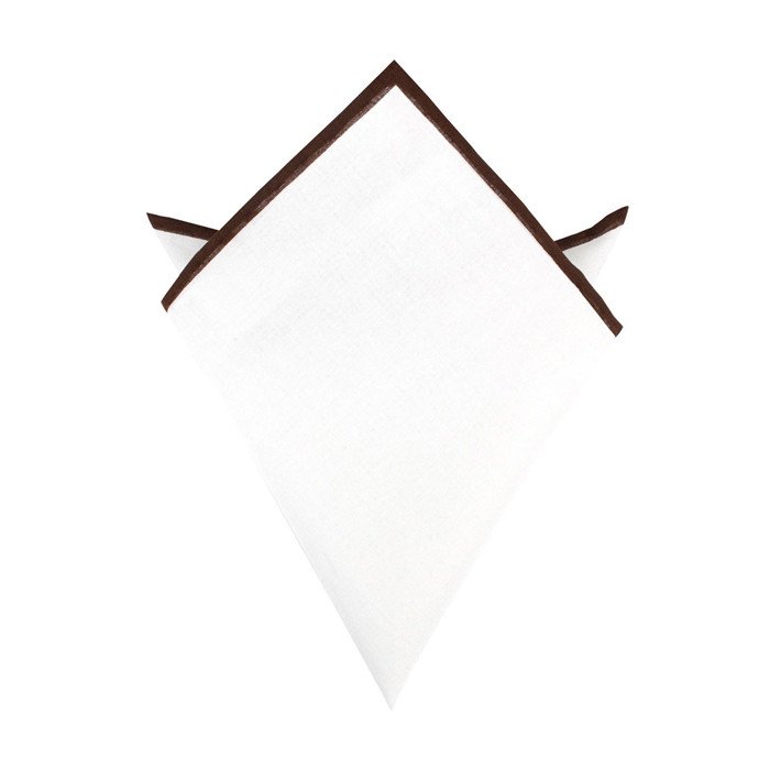Classic Cotton Handkerchief Custom Logo Printed Jacquard 100% Cotton Pocket Square