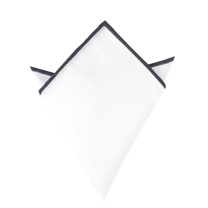 Classic Cotton Handkerchief Custom Logo Printed Jacquard 100% Cotton Pocket Square