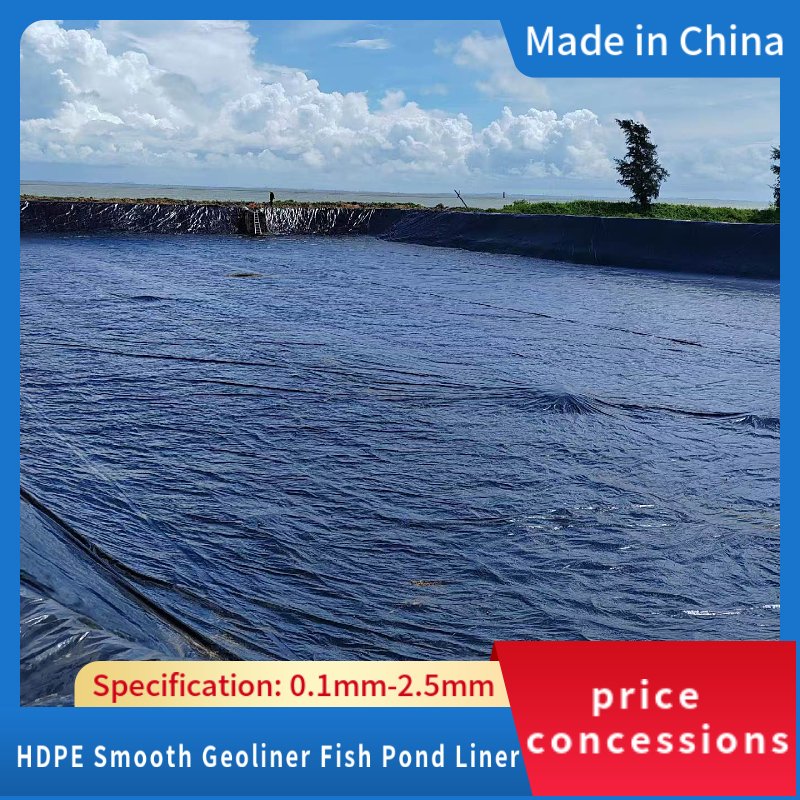 1.0mm HDPE modern agricultural planting geomembrane channel anti-seepage pool lining fish pond dam fish tank geomembrane liner