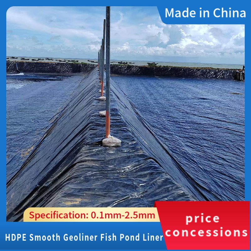 1.0mm HDPE modern agricultural planting geomembrane channel anti-seepage pool lining fish pond dam fish tank geomembrane liner