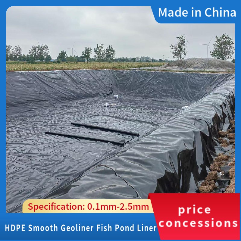 1.0mm HDPE modern agricultural planting geomembrane channel anti-seepage pool lining fish pond dam fish tank geomembrane liner