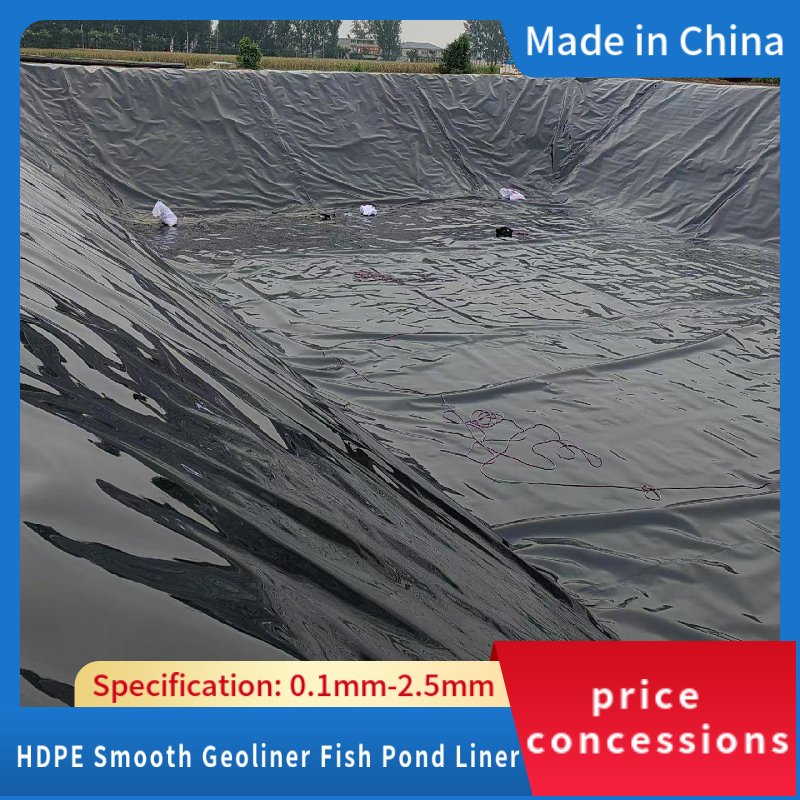 1.0mm HDPE modern agricultural planting geomembrane channel anti-seepage pool lining fish pond dam fish tank geomembrane liner