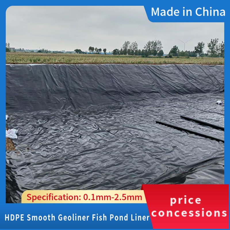 1.0mm HDPE modern agricultural planting geomembrane channel anti-seepage pool lining fish pond dam fish tank geomembrane liner