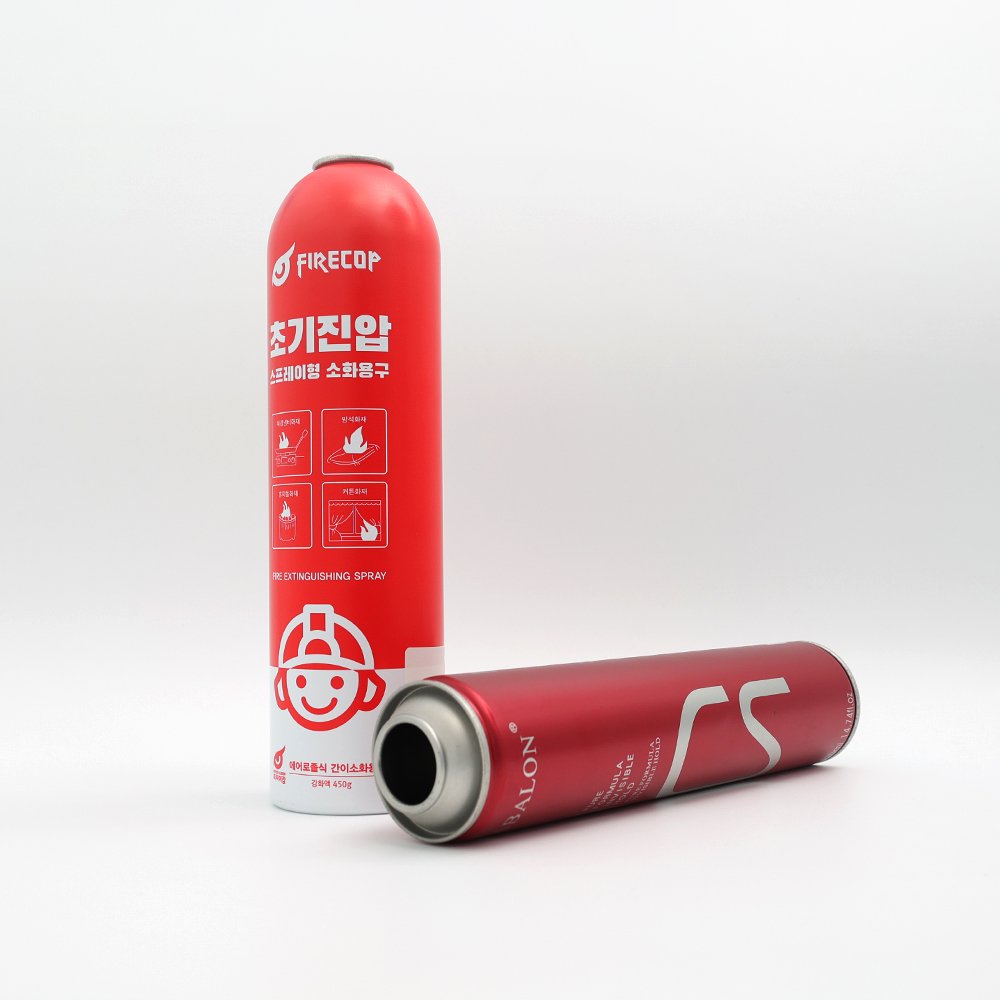 Empty Bottle Aerosol Body And Face Care Products Aluminum Can Spray With Accessories
