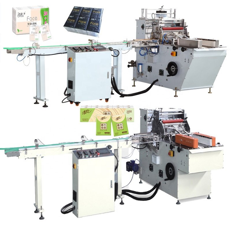 CE Certification High Quality Automatic Pocket Tissue Plastic Film Bag Bundle Packing Machine