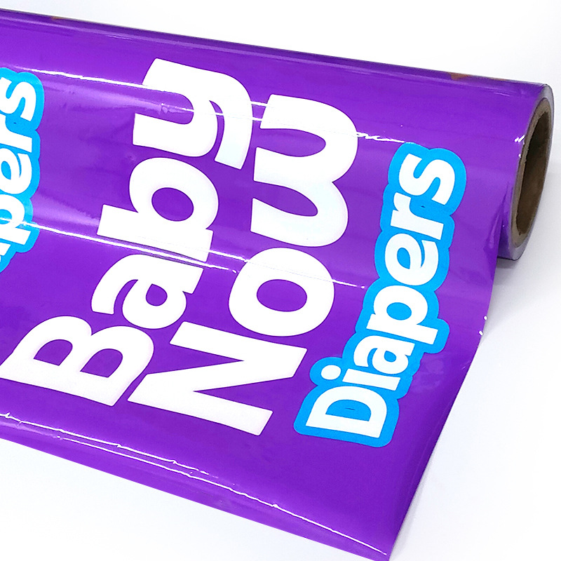 Custom print Diapers Packaging Pulling Pants flexible laminating packaging roll lamination pouch opaque packaging film
