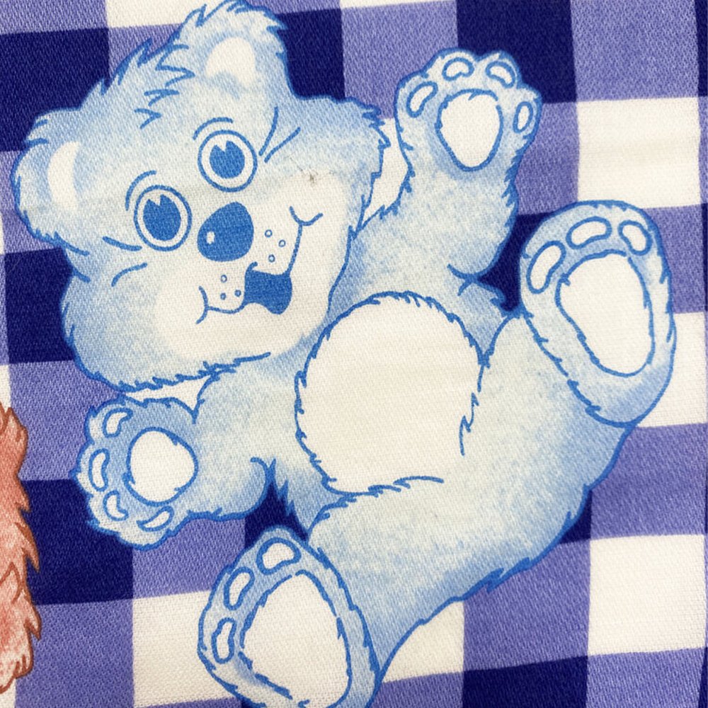 Best Selling Quality Square Custom Children'S Scarf Printed Teddy Bear Scarves Cotton Scarf For Women