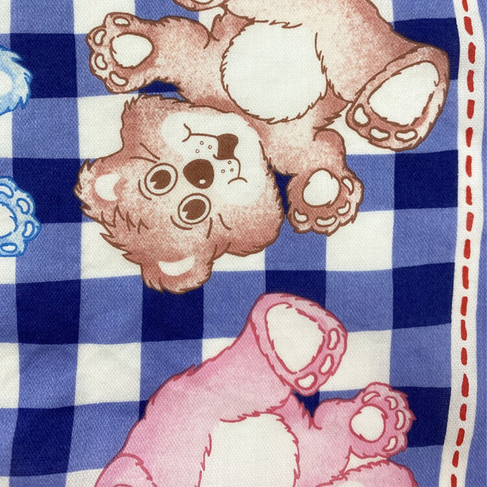 Best Selling Quality Square Custom Children'S Scarf Printed Teddy Bear Scarves Cotton Scarf For Women