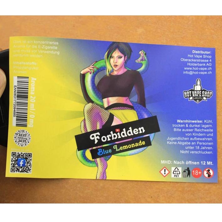 Custom Logo Foil Printing Design Private Label Waterproof Vinyl Fragrance Gift Packaging Beauty Cosmetic Perfume Bottle Sticker