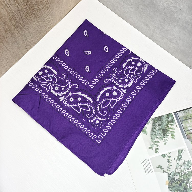 Custom Classics Unisex Multicolor Bandana Paisley Bandanas Cowboy Bandana Multifunctional Handkerchiefs Paisley Print Headscarf