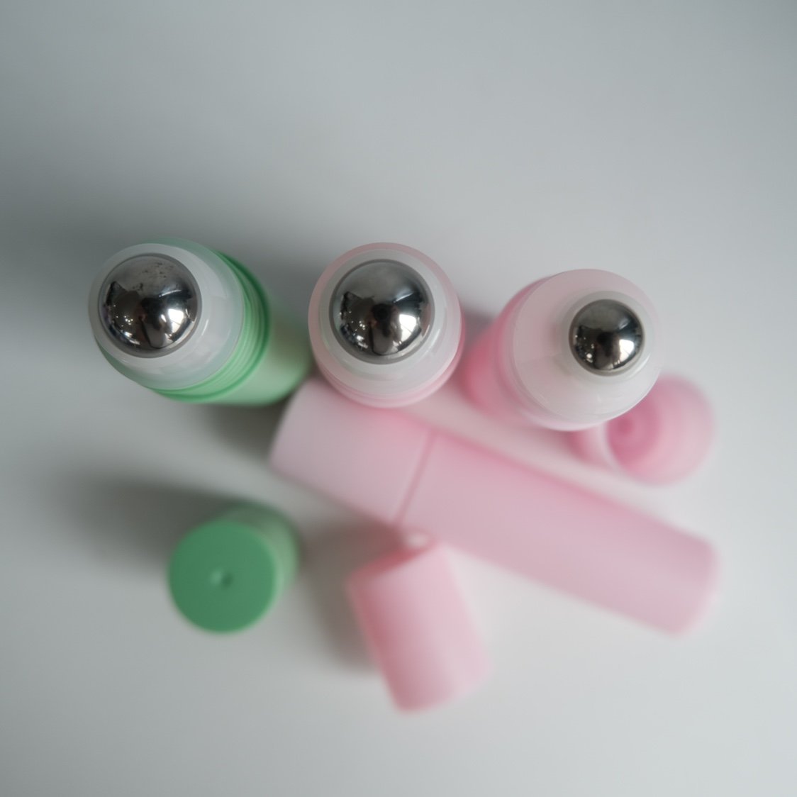 Eco-friendly Plastic Roller Ball Cosmetic Packaging 30ml Pcr Skin Care PP Roll On Bottle