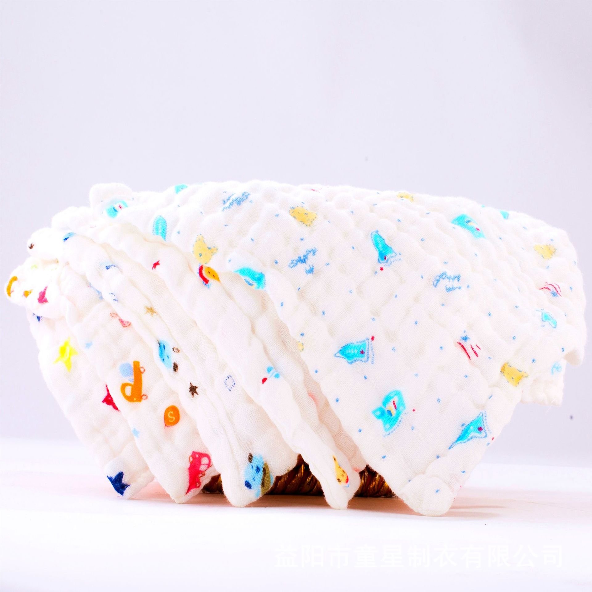 High Quality Reusable Washable Baby handkerchief soft face towel baby bibs cotton