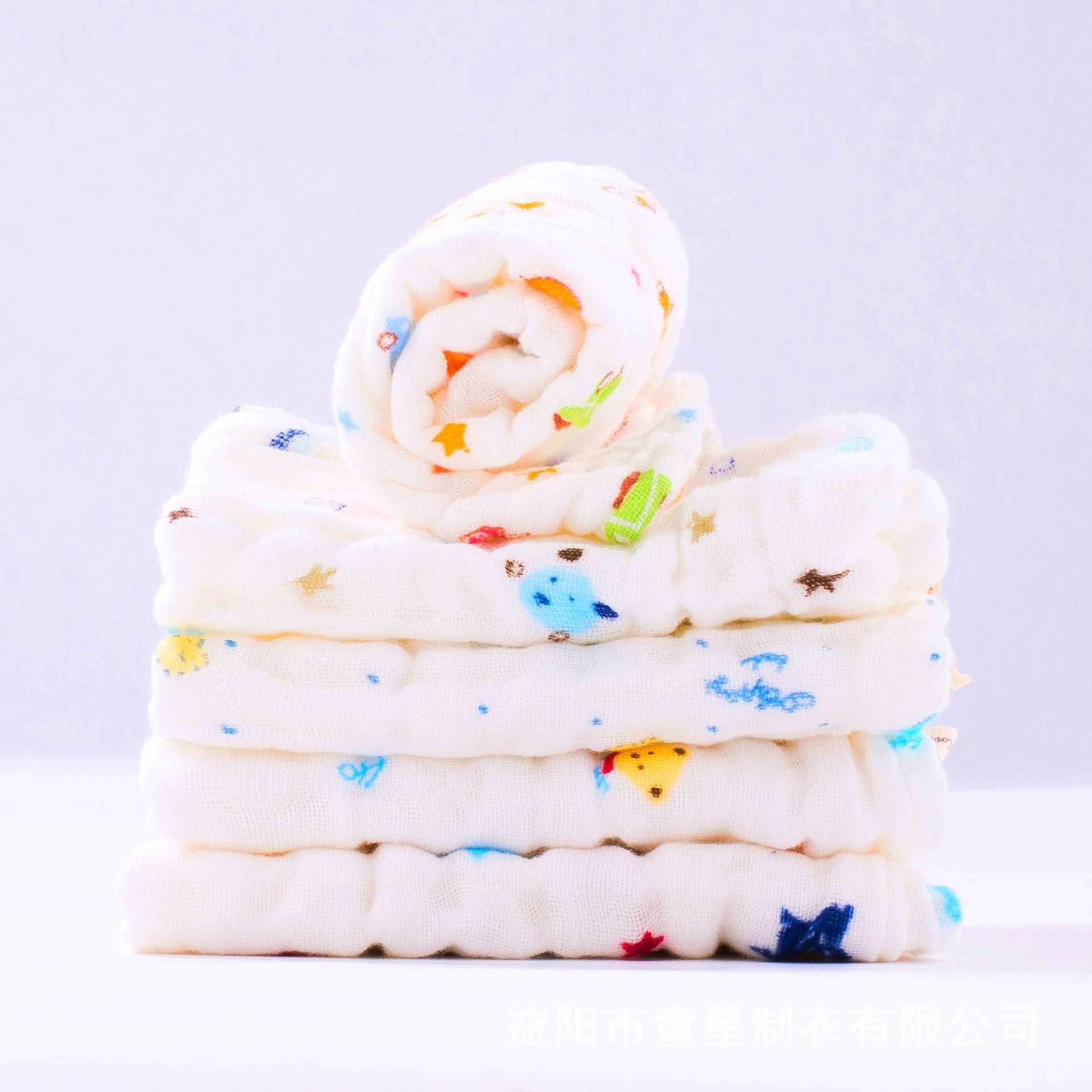 High Quality Reusable Washable Baby handkerchief soft face towel baby bibs cotton