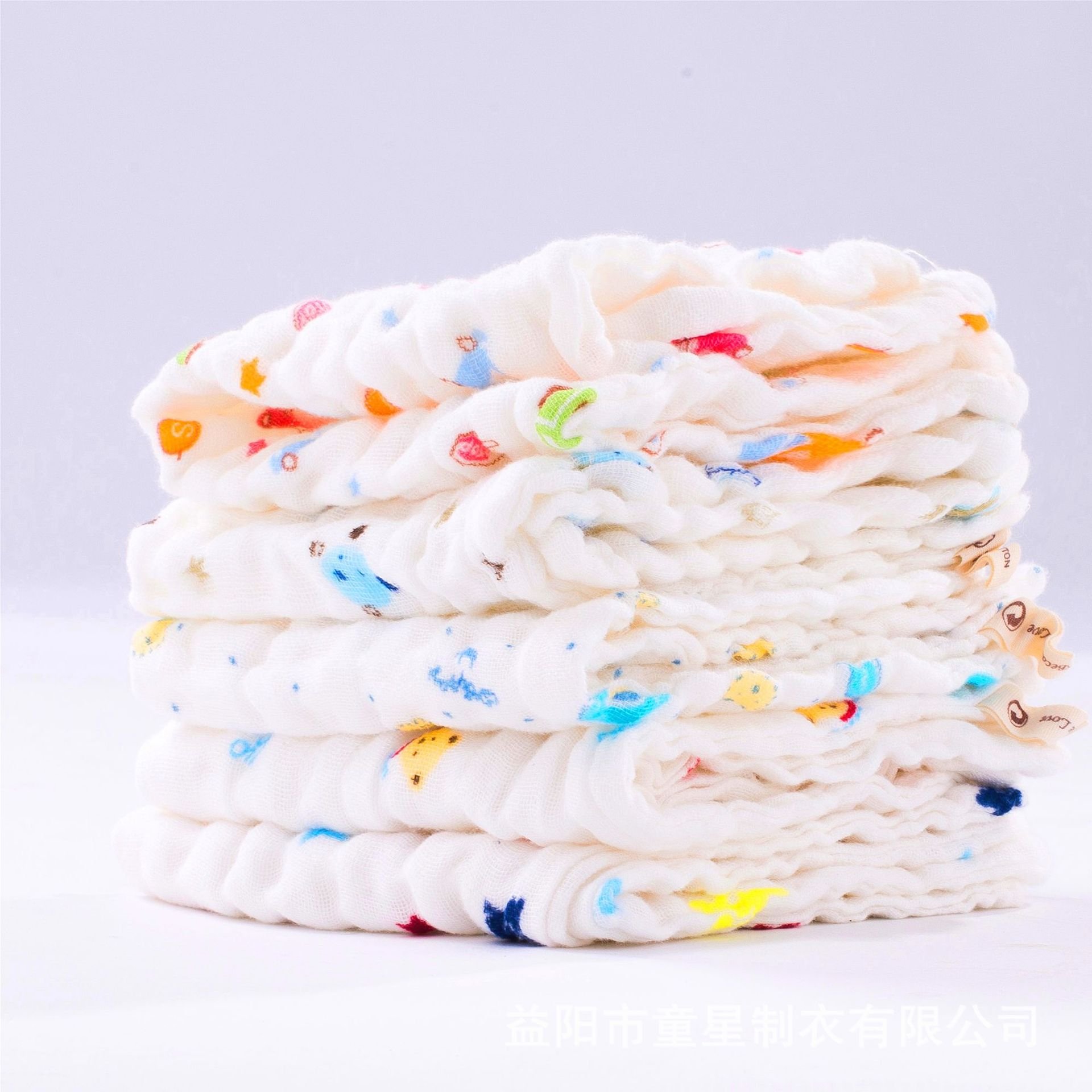 High Quality Reusable Washable Baby handkerchief soft face towel baby bibs cotton