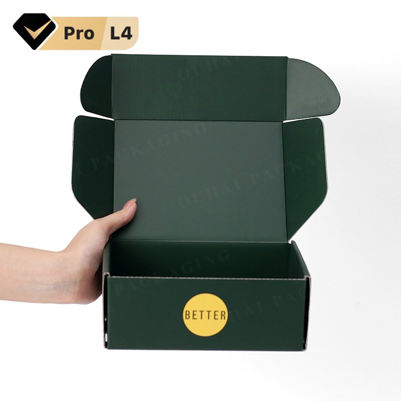 Custom Corrugated Gift Packaging Paper Boxes Personal Care Health care mailer box Clothing Custom Logo Shipping Business
