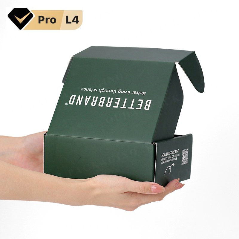 Custom Corrugated Gift Packaging Paper Boxes Personal Care Health care mailer box Clothing Custom Logo Shipping Business