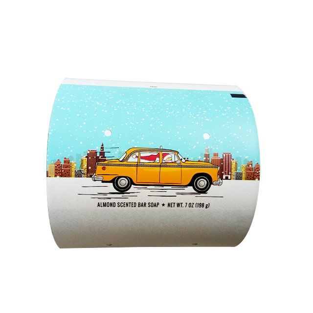 Hot selling custom logo ECO friendly waterproof Heat Sealable Bar Soap Wrapping Paper