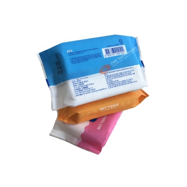 Full automatic 3 phase baby wet tissue production line non-woven wet wipes making machine