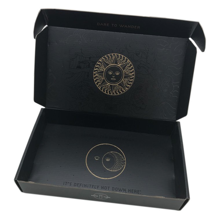 hot sell cheap price zippo lighter packaging corrugated shipping boxes custom own logo shoe packaging mailer boxes