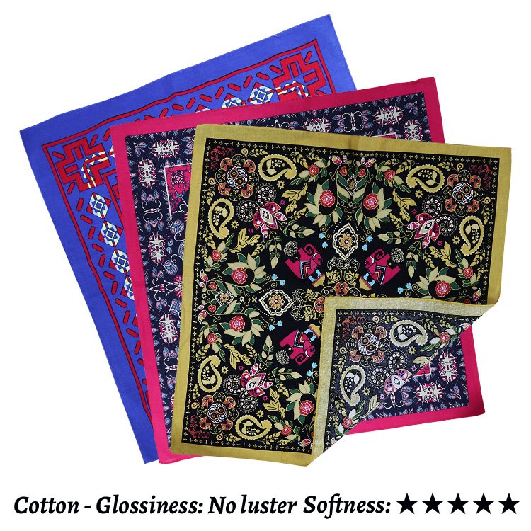 Promotional Gifts Standard Size 22inch Organic Bandana For Events
