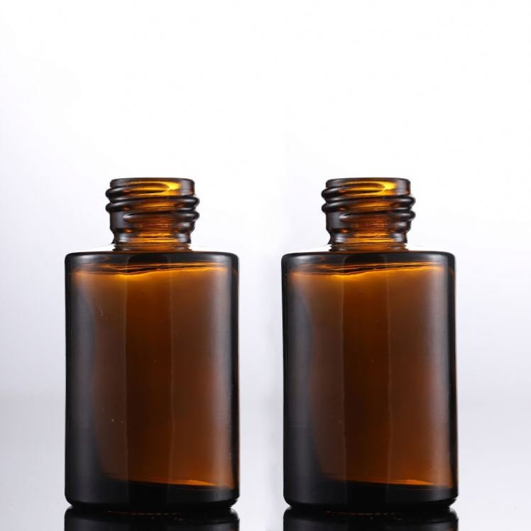 30ml Flat Shoulder Glass Dropper Bottle 30 Ml Frosted Glass Essential Oil Bottle