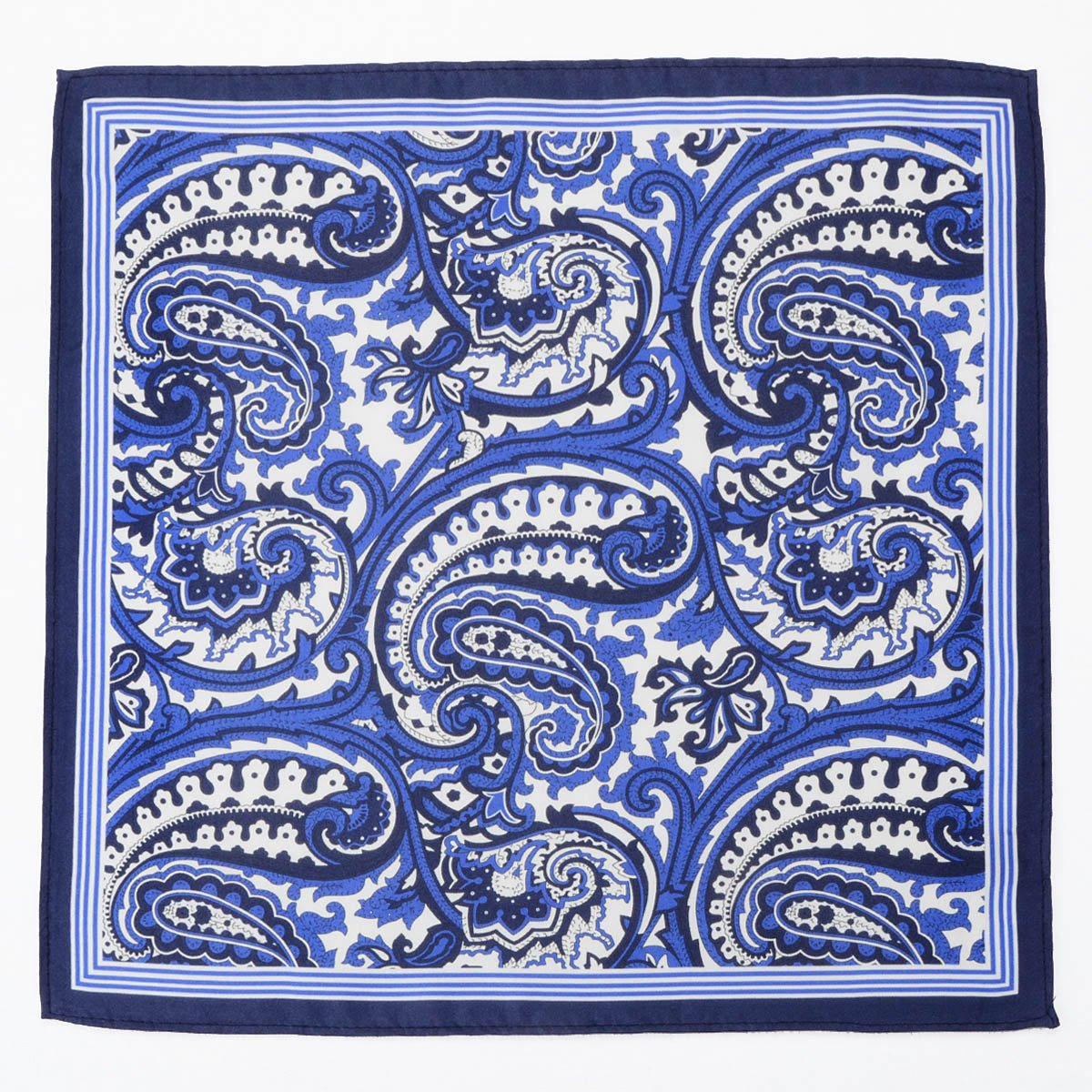 2024 Hot Selling Fashion Custom Printed Pocket Square Low Price High Quality 100% Silk Men's Handkerchief Custom Logo