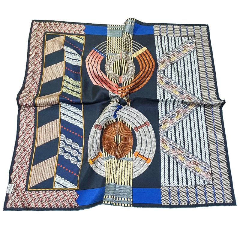 Customized Company Logo Women Digital Printing Satin Scarf 90cm Silk Square Scarves