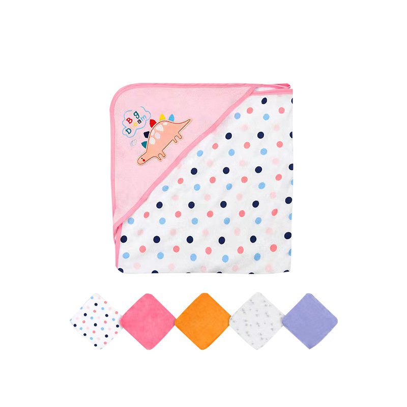 Printed gauze handkerchief cotton baby small square handkerchief baby muslin saliva towel