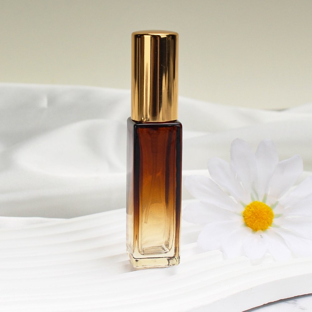 Travel spray 5ml 10ml 20ml 30ml Clear Empty Square Shaped Glass Spray Perfume Bottle Portable Atomizer Refilla bottle
