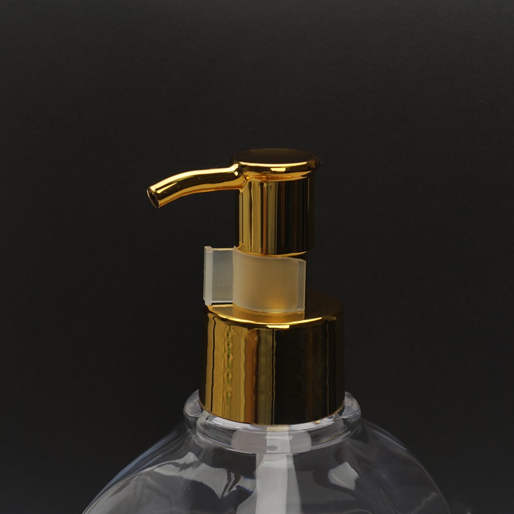 Empty Cosmetic Packaging Transparent Acrylic Irregular Shape Plastic Bottle 30ml 300ml 500ml Pet Plastic Pump Lotion