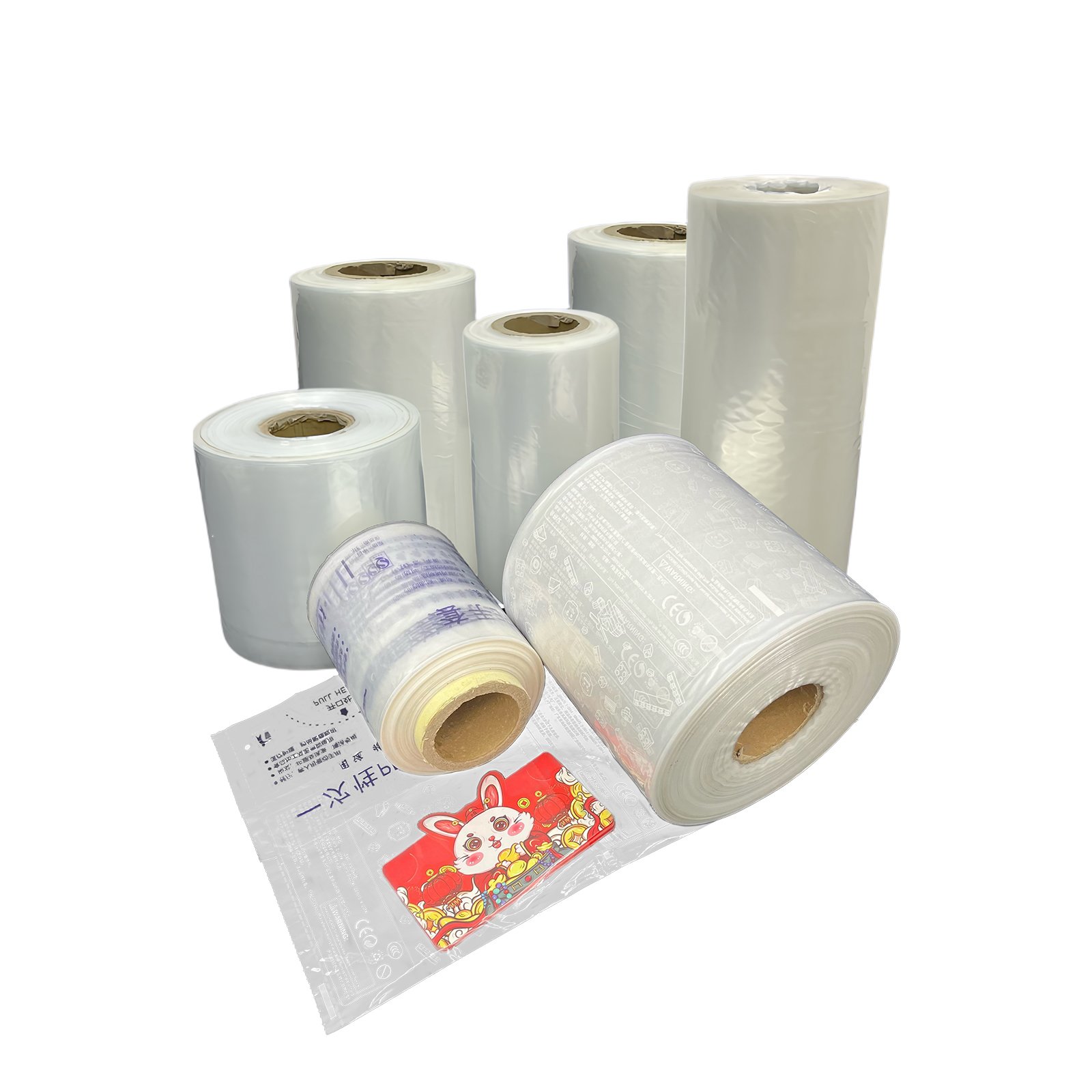 Wholesale Customization packaging Bag Poly Mailing Bag good toughness print continuous roll Bag durable-19
