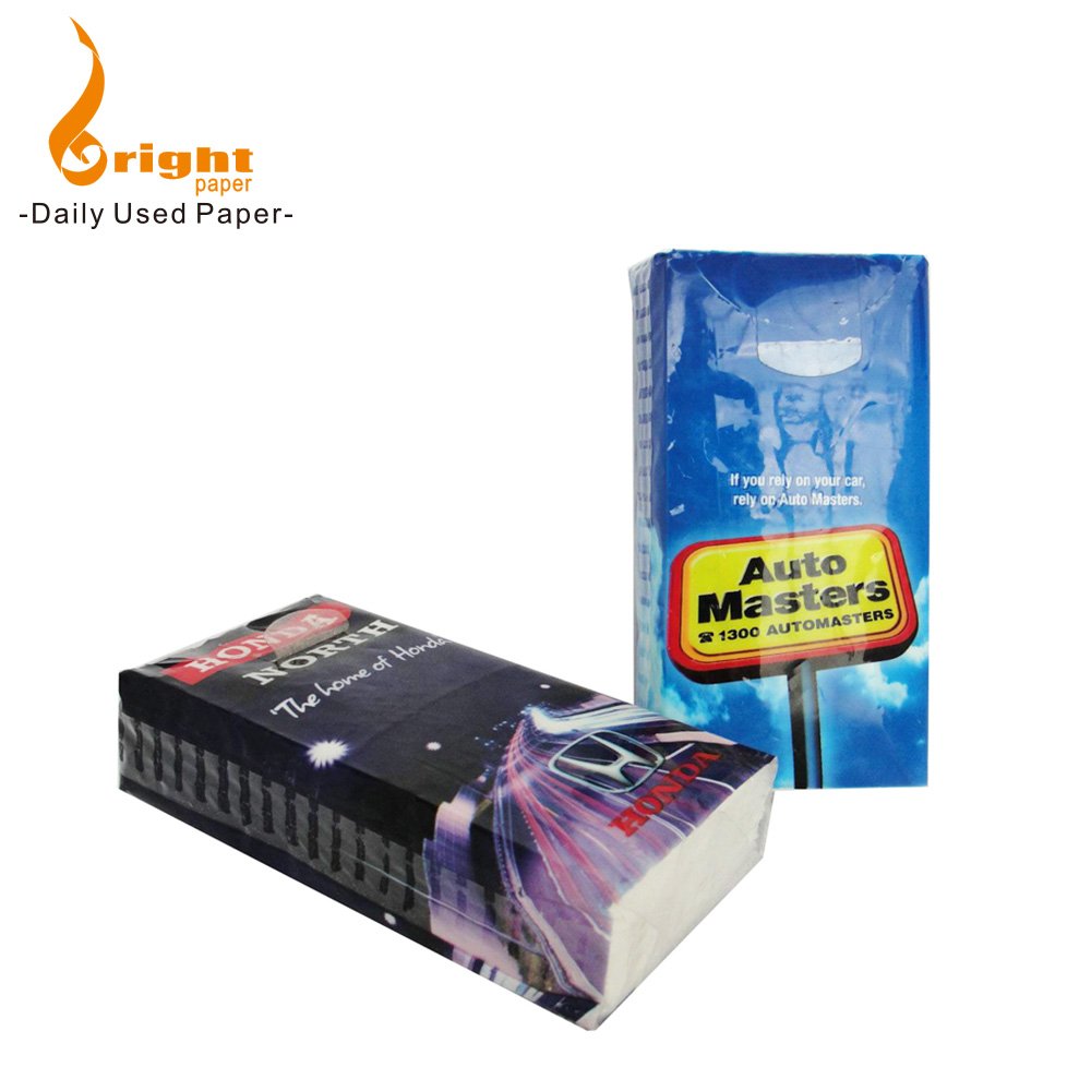 New products customized standard bulk facial handkerchief pocket tissue paper