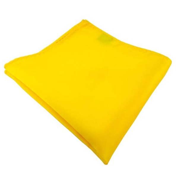 Custom 100% Silk Satin Pocket Square Handkerchief Cheap Mens Solid Colors-White Red Black Fashionable Print Adults Gift