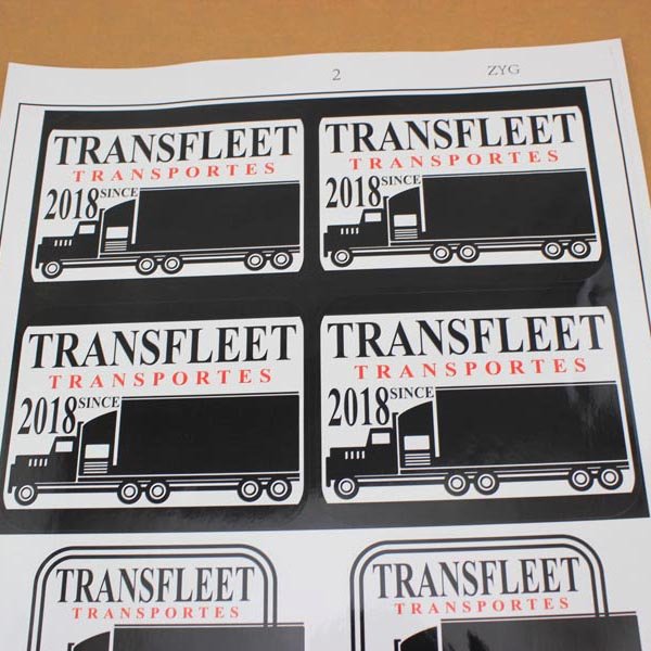 New Business Logo Branded UV Protection Eco-friendly Make Your Own Vinyl Label Stickers for Outdoors