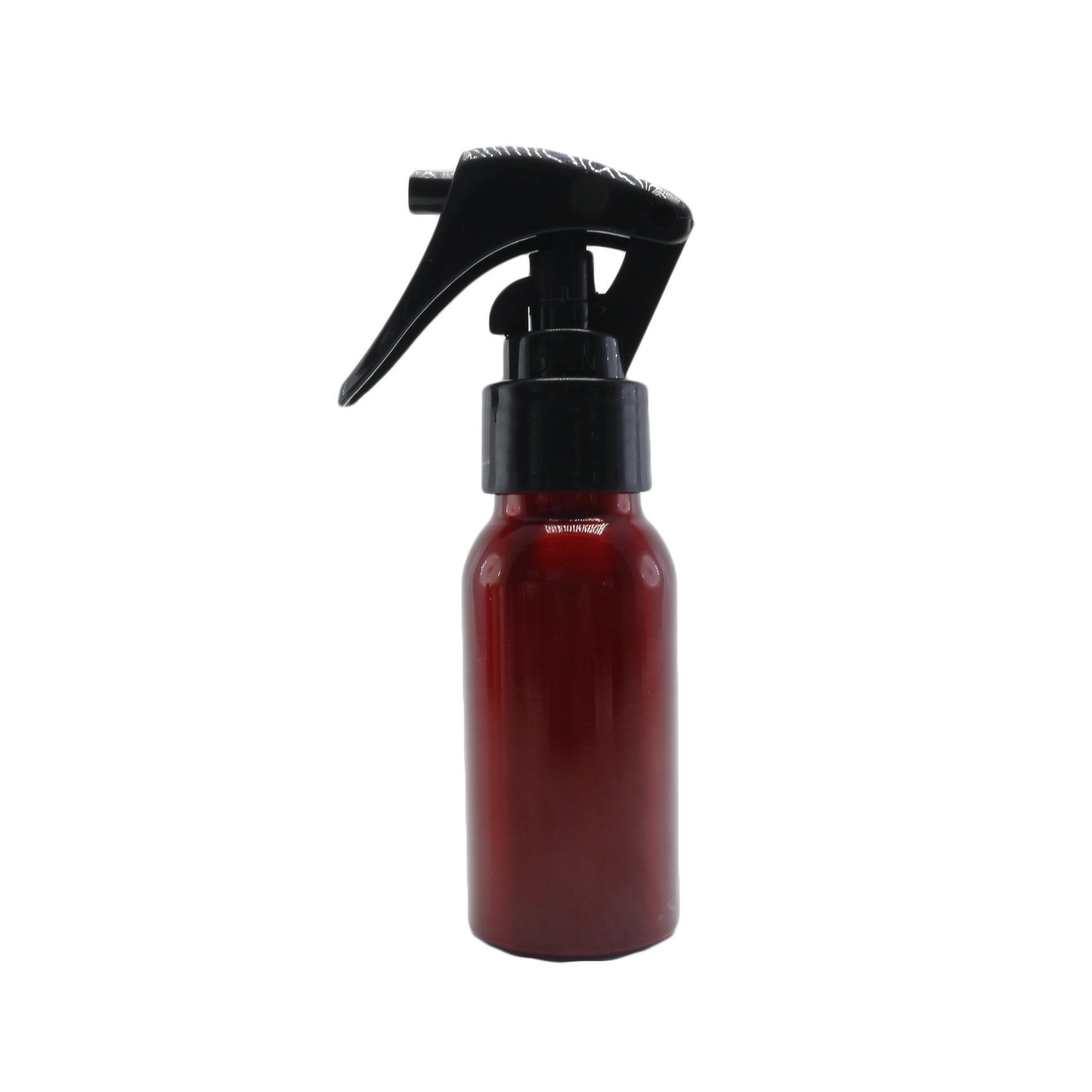 Custom logo 30ml 50ml multicolour metal aluminum alcohol bottle with black Trigger spray AB039E