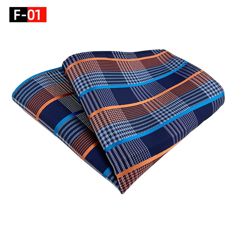 Wholesale White Yellow Red Pocket Square Handkerchief Cotton High Quality Polyester For Wedding Men's Suit