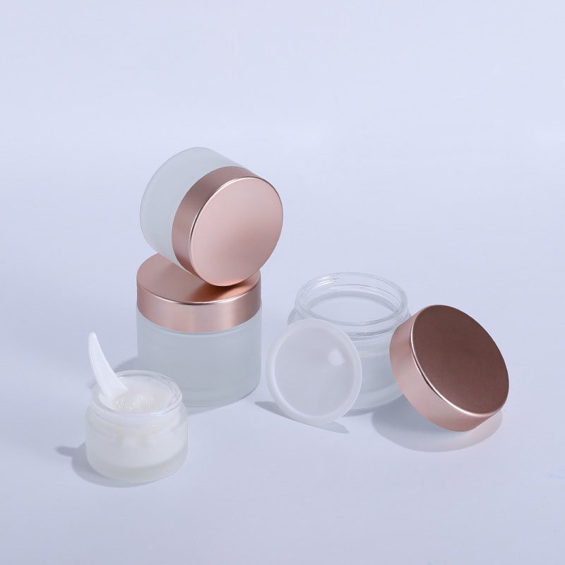 FTS 5g-100g Cream Bottle Matte Rose Gold