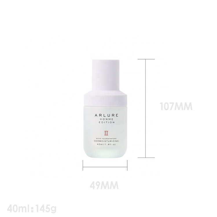 Cosmetic glass bottle High grade glass bottle glass jar for cosmetic package lotion bottle body care skin care products
