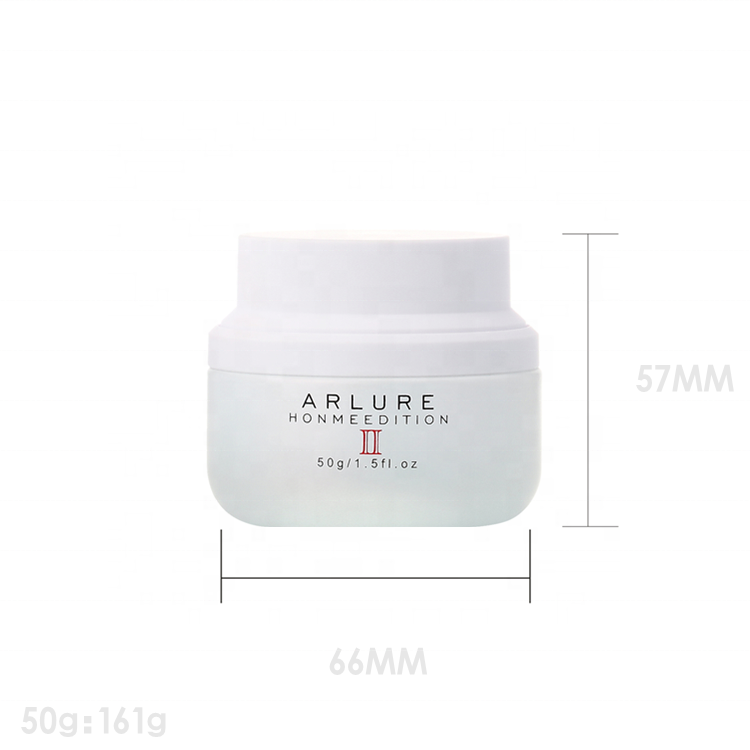 Cosmetic glass bottle High grade glass bottle glass jar for cosmetic package lotion bottle body care skin care products