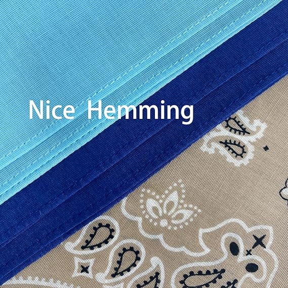 multifunctional bandana colourful cotton square bandanna printed logo classic design bandana cotton bandana in stock