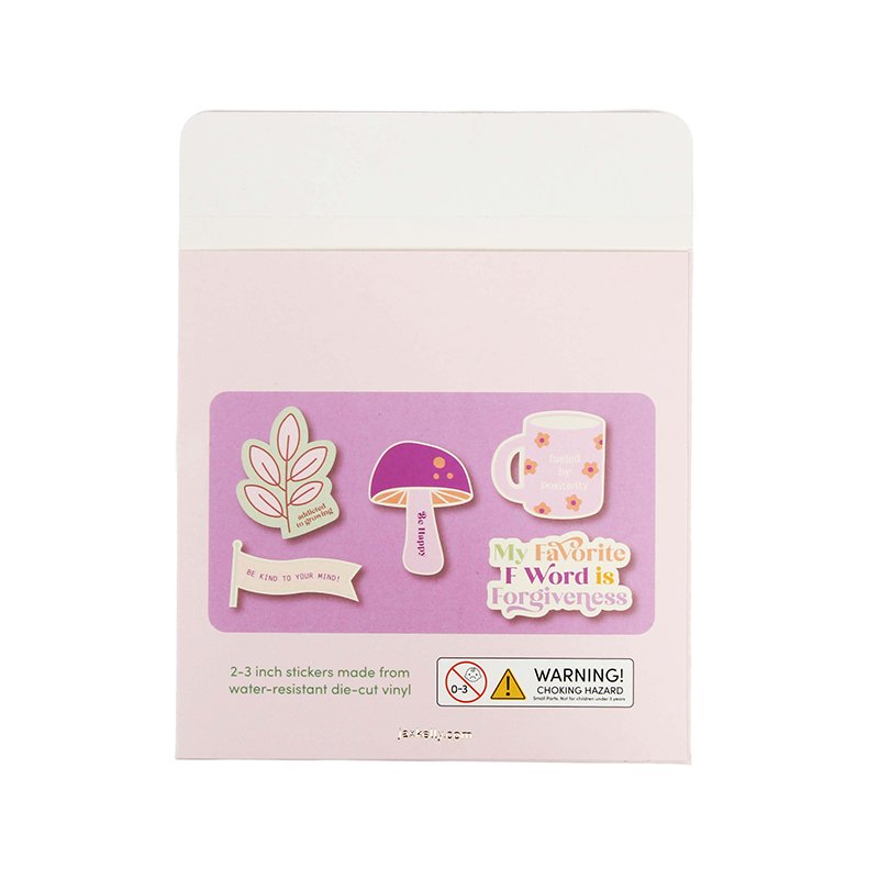 Custom brand envelope design sticker pack with window for packaging envelope packaging box