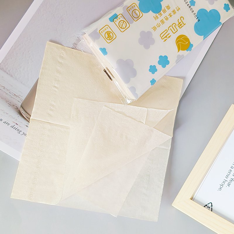 Bamboo Pulp Pocket Facial Tissue Fragrance Free 3 Ply Facial Tissue Paper For Home