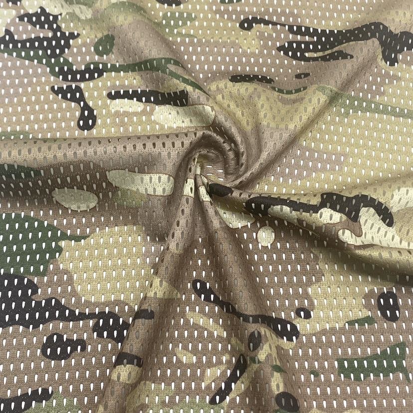 Breathable Fast Drying polyester Fabric Mesh Fabric printed Camouflage Bandanas Tactical Headwrap
