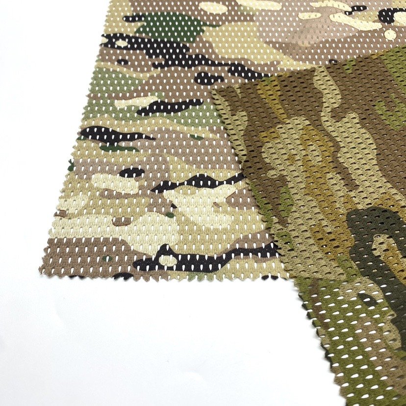 Breathable Fast Drying polyester Fabric Mesh Fabric printed Camouflage Bandanas Tactical Headwrap