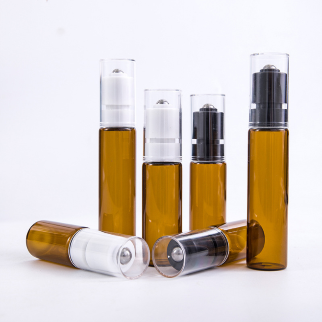 15ml press the tea control roller bottle light oil and ball perfume bottle