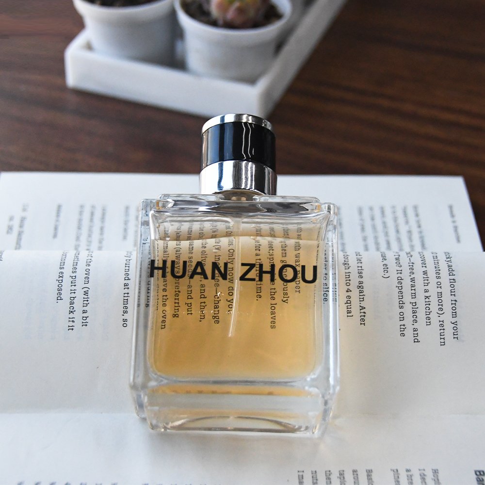 Perfume Bottle New design 100ml Fashion Luxury Empty Crimp Fragrance Glass Spray Perfume Bottle with Cap