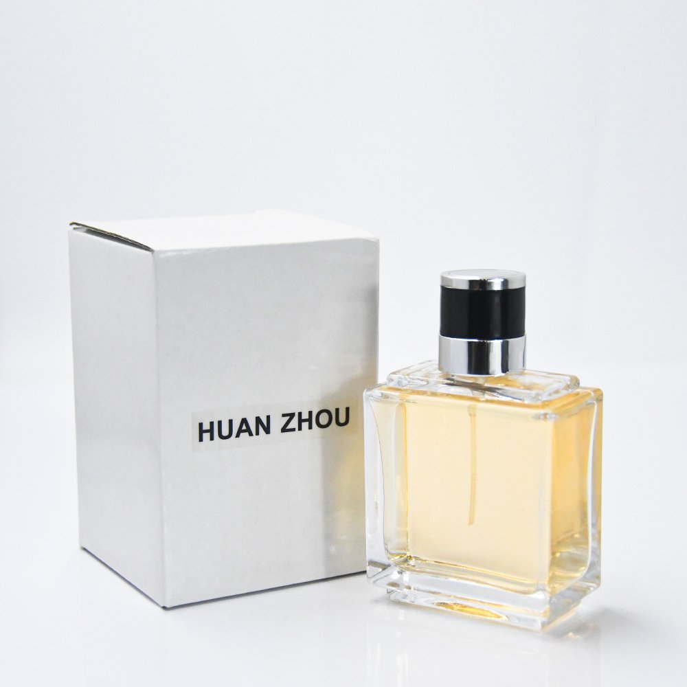 Perfume Bottle New design 100ml Fashion Luxury Empty Crimp Fragrance Glass Spray Perfume Bottle with Cap