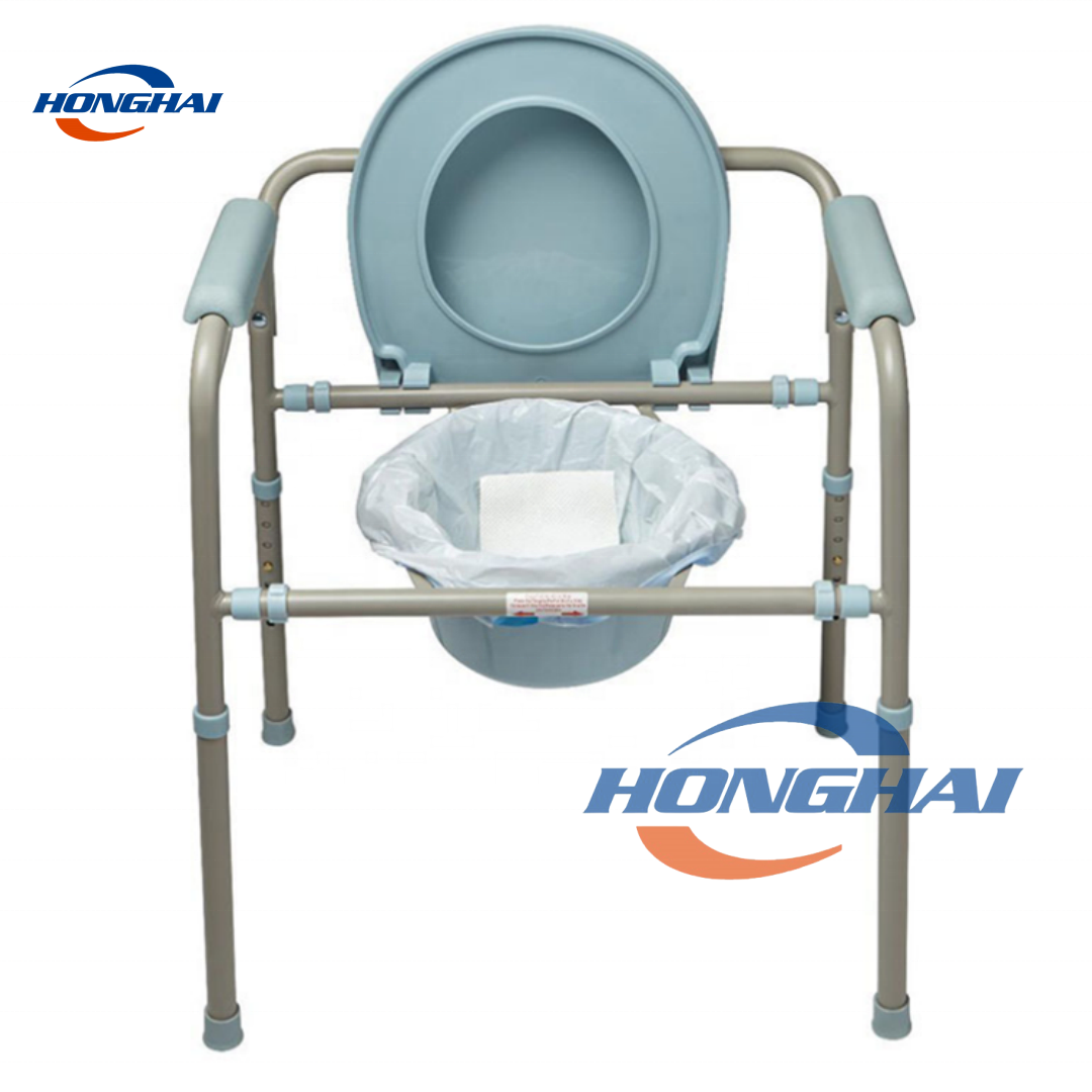 50 Pack Commode Liners with Absorbent Pads,Portable Toilet Liners for Commode Bucket, Universal Fit , Make Cleanup Simple