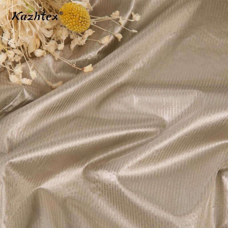 double plaid pure silver plated nylon 5G blocking fabric